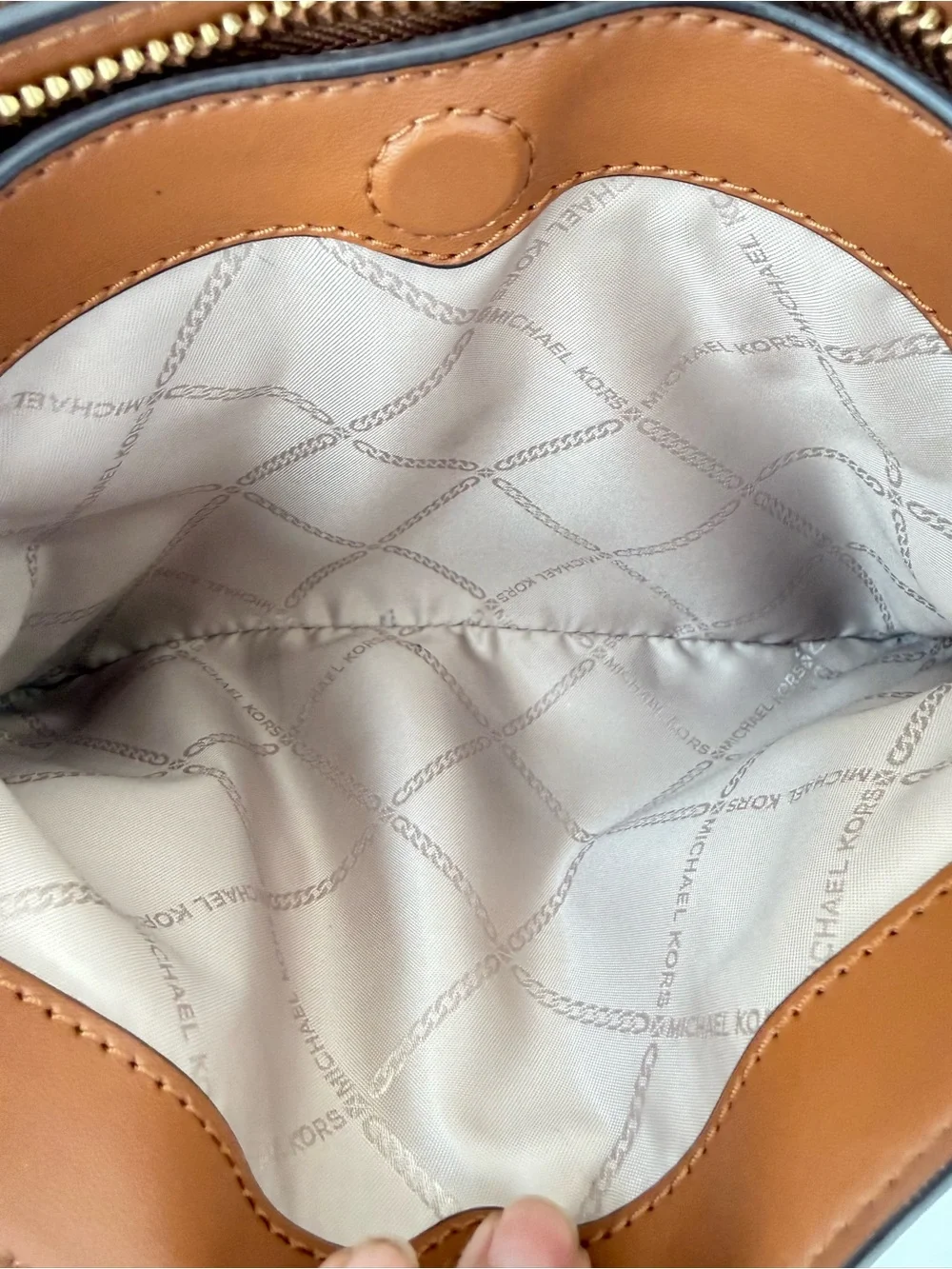 Michael Kors Trisha Medium Triple Compartment Crossbody Bag